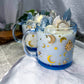 Skywater | Celestial Mug Candle with Clear Quartz, Angelite and Celestite