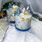 Skywater | Celestial Mug Candle with Clear Quartz, Angelite and Celestite