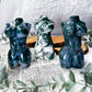 Moss Agate Goddess Body | Curvy Crystal Sculpture | 4–5in Hand-Carved Divine Feminine Crystal Statue