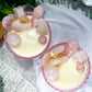 Sweet Devotion | Rose Quartz Pedestal Candle