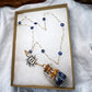 The White Current Rosary | Evil Eye & Spell Jar | Clarity & Awareness Tool
