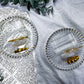Clear Quartz Moon Tarot & Incense Holder | Crystal Tarot Card Stand | Altar & Meditation Decor