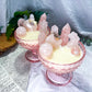 Sweet Devotion | Rose Quartz Pedestal Candle