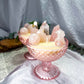 Sweet Devotion | Rose Quartz Pedestal Candle