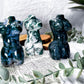 Moss Agate Goddess Body | Curvy Crystal Sculpture | 4–5in Hand-Carved Divine Feminine Crystal Statue