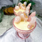 Sweet Devotion | Rose Quartz Pedestal Candle