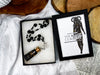 The Black Current Rosary | Pentacle Charm & Spell Jar | Warding & Energy Protection Tool