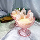 Sweet Devotion | Rose Quartz Pedestal Candle