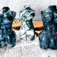 Moss Agate Goddess Body | Curvy Crystal Sculpture | 4–5in Hand-Carved Divine Feminine Crystal Statue