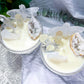 Sugar Moon | Clear Quartz Pedestal Candle