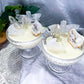 Sugar Moon | Clear Quartz Pedestal Candle