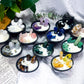 Elemental Cauldron | Crystal Cauldron Ritual Candle
