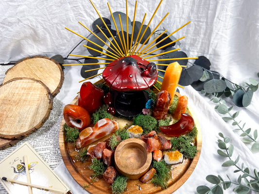 Carnelian Sun Altar | Custom Made Altar