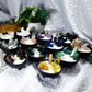 Elemental Cauldron | Crystal Cauldron Ritual Candle