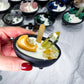 Elemental Cauldron | Crystal Cauldron Ritual Candle