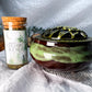 Verdant Reset Blend | Herbal Incense with Ceramic Burner | Grounding & Energy Reset Ritual