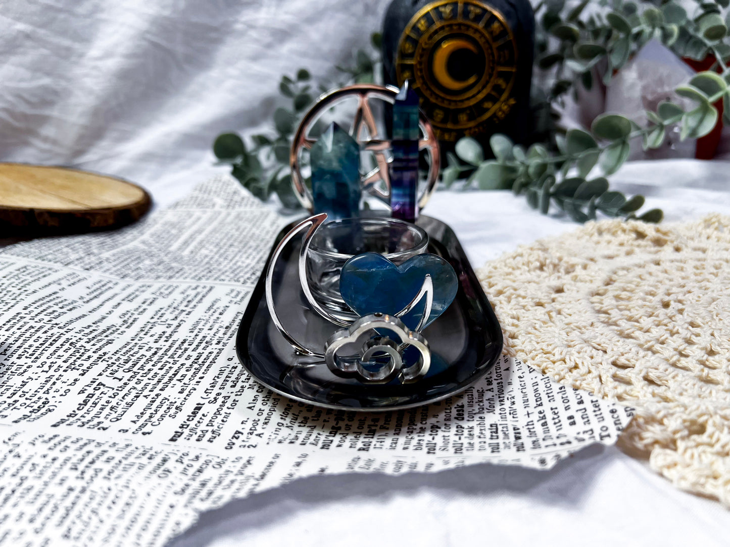 Moonlit Passage | Silver Mini Altar