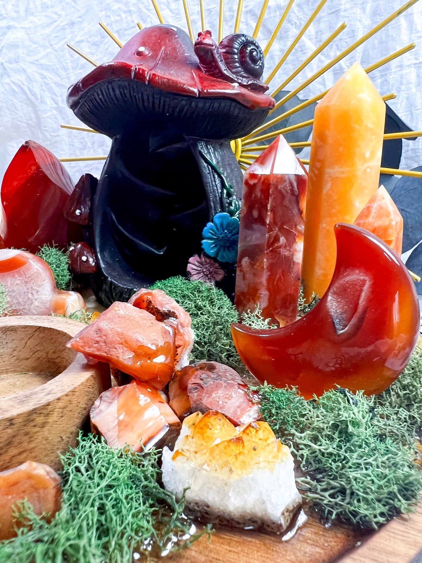 Carnelian Sun Altar | Custom Made Altar