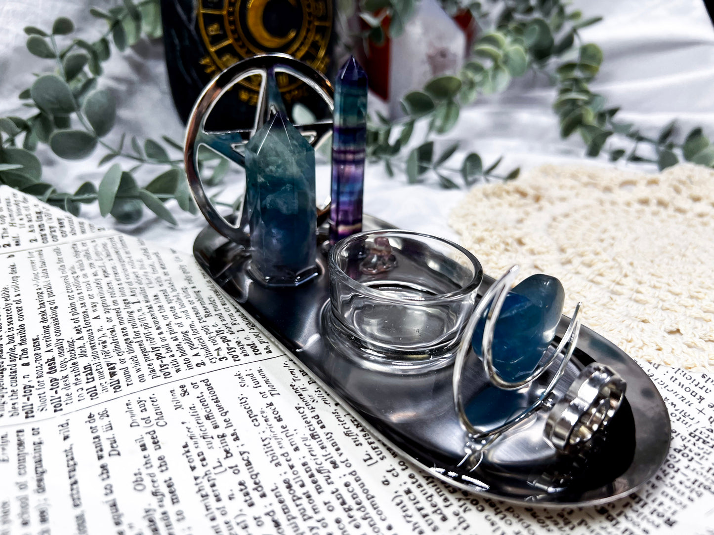 Moonlit Passage | Silver Mini Altar