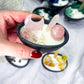 Elemental Cauldron | Crystal Cauldron Ritual Candle