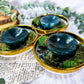 The Moss Bowl | Moss Agate Offering Bowl | Grounding, Renewal, Stability