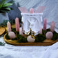 Rose Angel Diffuser Altar | Rose Quartz Ritual Altar for Self-Love, Healing & Soft Energy