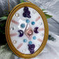 Celestial Devotion | Rose Quartz, Amethyst and Aquamarine Crystal Wall Hanging