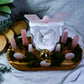 Rose Angel Diffuser Altar | Rose Quartz Ritual Altar for Self-Love, Healing & Soft Energy