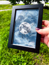 Intuition + Guidance Wall Art | Framed Witchy Lunar Artwork