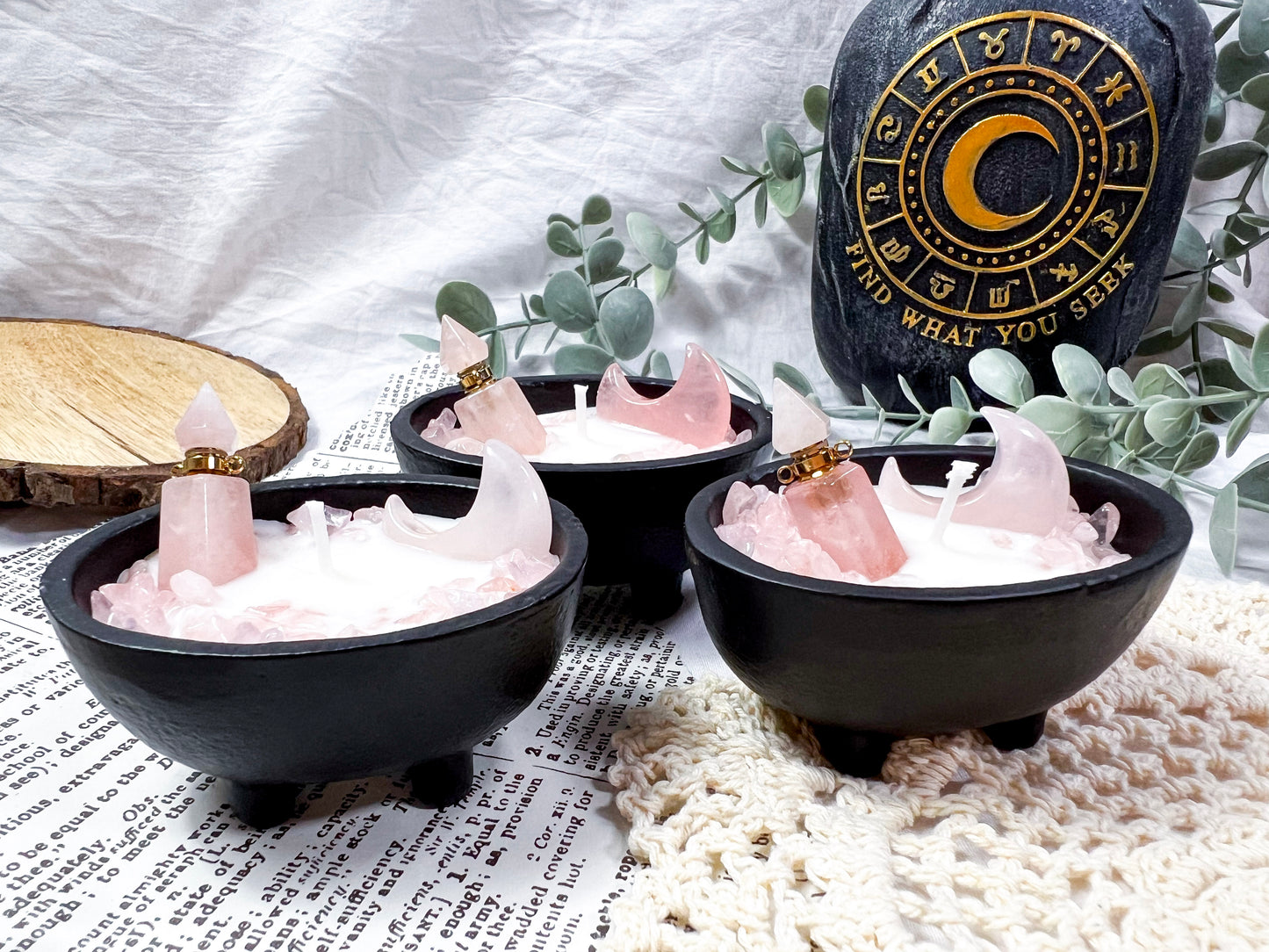 Inner Illumination | Small Cauldron Candle