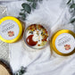 Sparked: Motivation Travel Candle with Carnelian, Citrine, and Frankincense Myrrh Scent for Energy, Focus, and Fire Magic