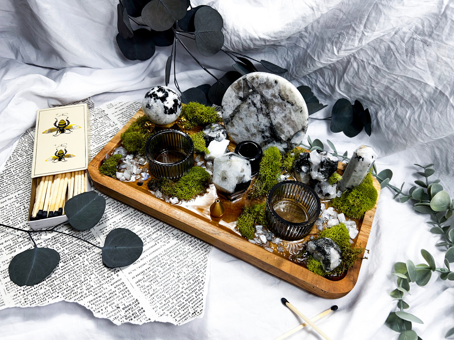 Moonlit Dreams | Incense + Candle Holder