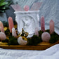 Rose Angel Diffuser Altar | Rose Quartz Ritual Altar for Self-Love, Healing & Soft Energy