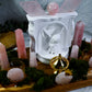 Rose Angel Diffuser Altar | Rose Quartz Ritual Altar for Self-Love, Healing & Soft Energy