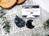 Larvikite Mini Set | Moon and Feather Crystals for Grounding and Protection | Pocket Altar for Focus and Calm