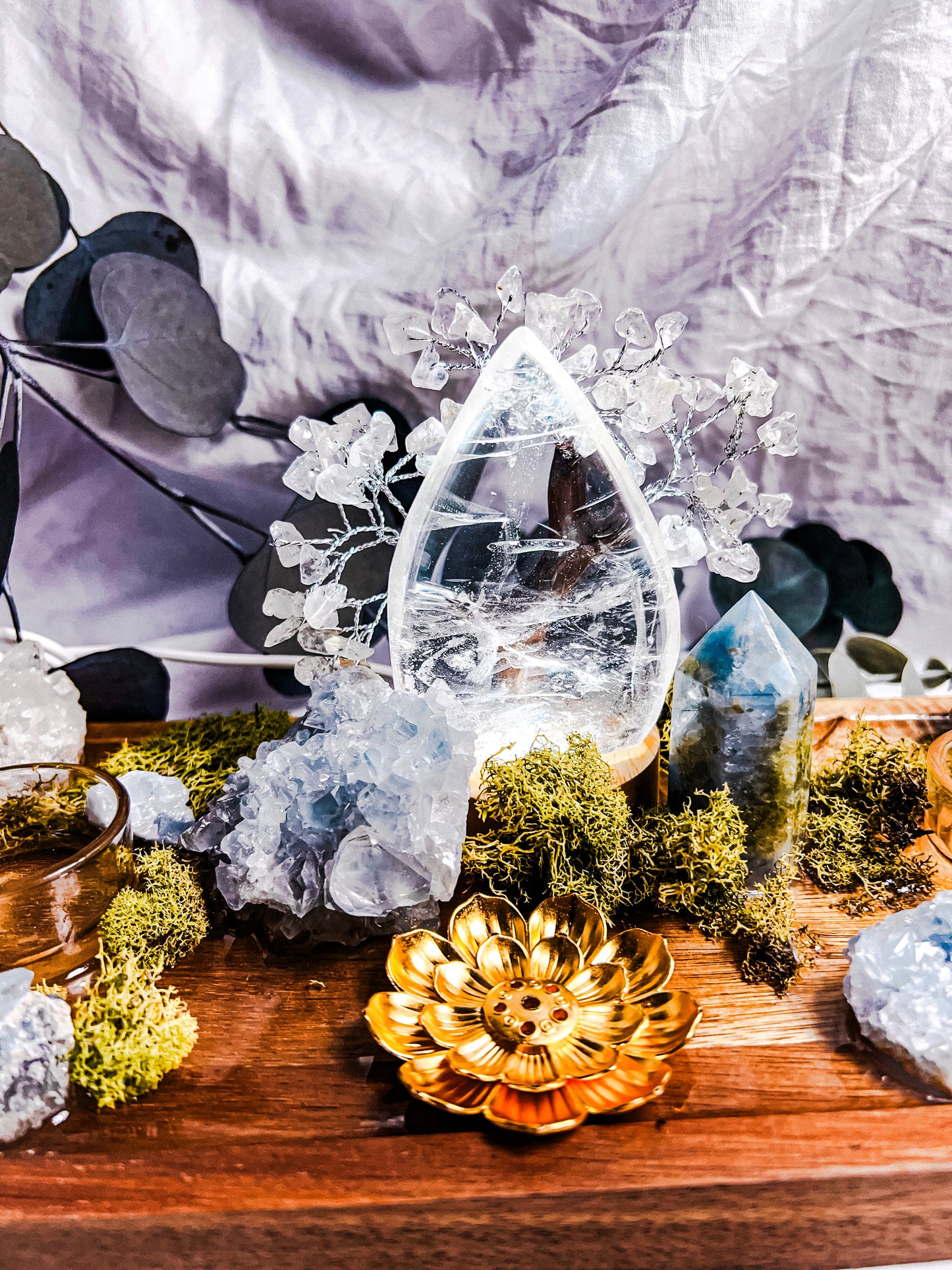 Witches Reflection | Incense + Candle Holder