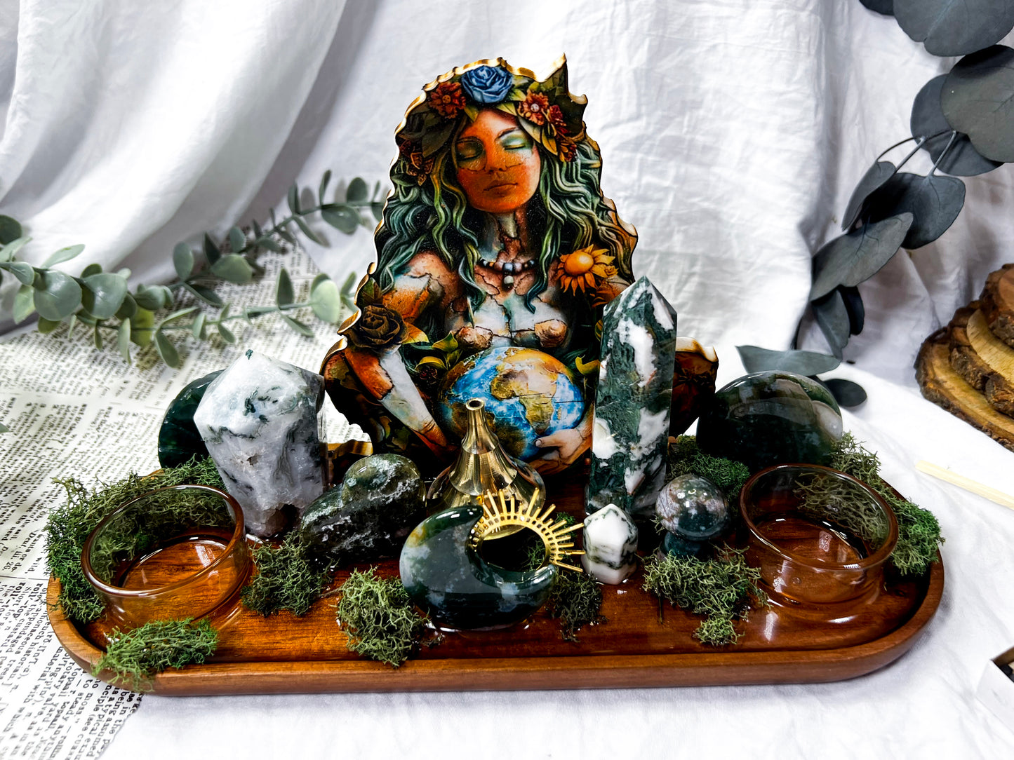 Gaia's Forest | Long Crystal Altar