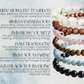 Andrea’s Stack Crystal Bracelet Set | Protection, Grounding, Self Love & Confidence Bracelets