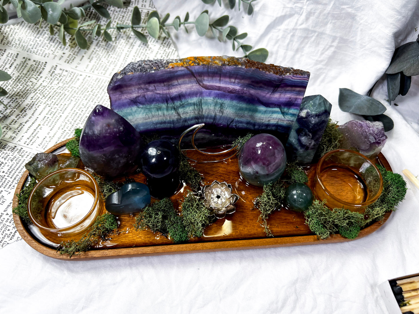 Starlit Tide | Long Crystal Altar