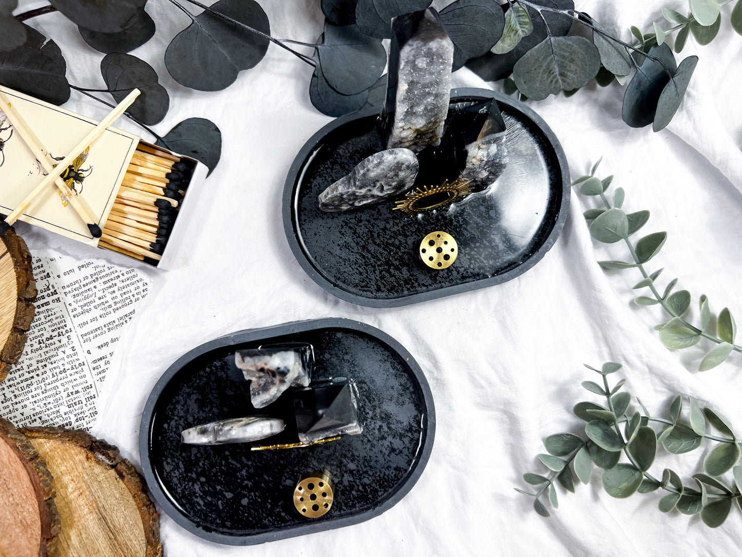 Tranquil Boundries | Concrete Tray Altar