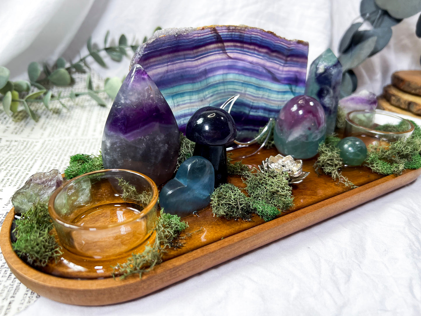 Starlit Tide | Long Crystal Altar