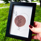 Protection + Warding Art | 4x6 Framed Original Botanical Drawing