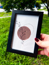 Protection + Warding Art | 4x6 Framed Original Botanical Drawing