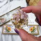 Petals of Grace Tealight Set | Rose, Lavender & Rose Quartz for Self-Love, Healing, and Emotional Support