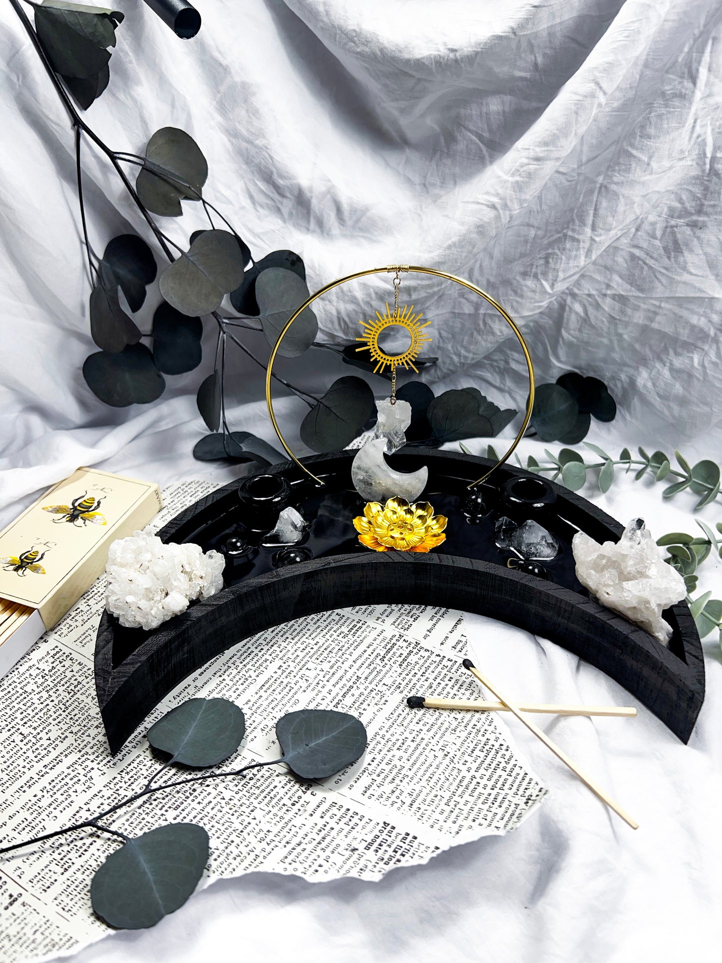 Enchanted Echos | Incense + Candle Holder