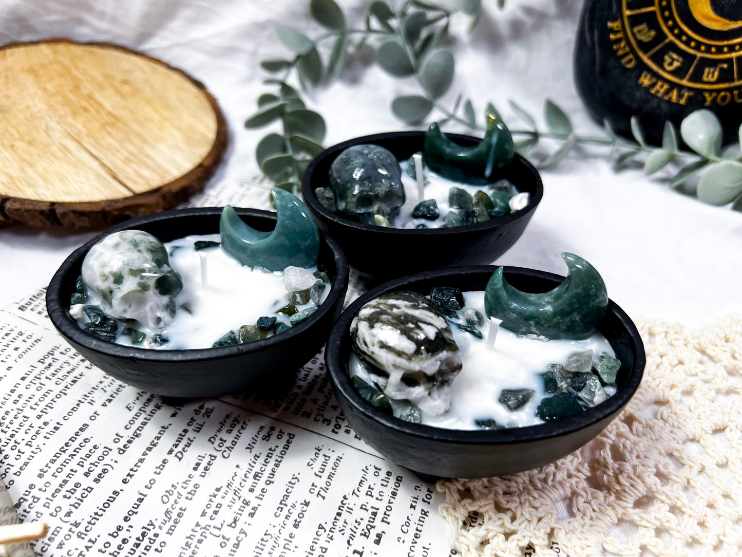 Mystic Harmony | Small Cauldron Candle