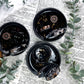 Sacred Horizon Black Ceramic Ritual Bowls | Crystal Altars, Incense Holders & Spell Tools