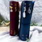 PREORDER | Handmade Grimoire Journal | Ritual Notebook | Crystal Charm Spell Book | Faux Leather A5 A6 Journal | Witchcraft Journal | Refillable Notebook