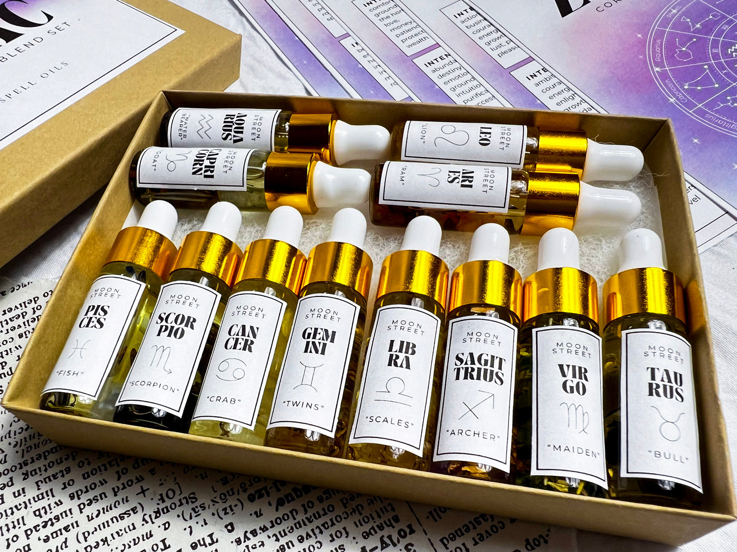 The Zodiac Oil Blend Kit