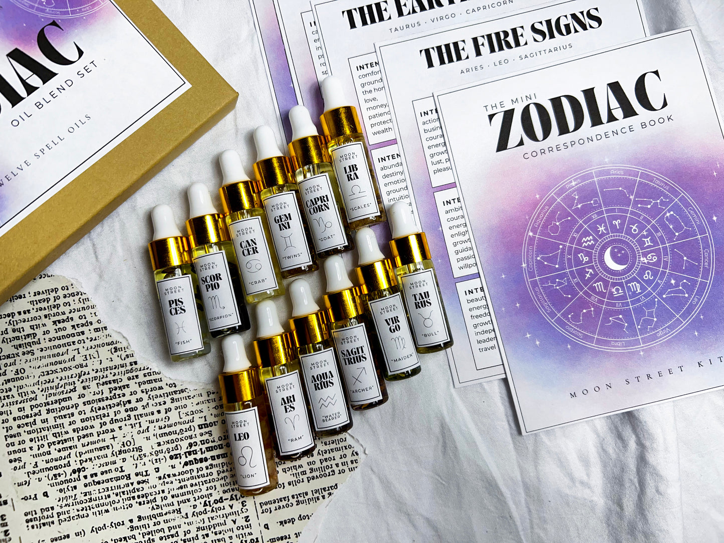 The Zodiac Oil Blend Kit